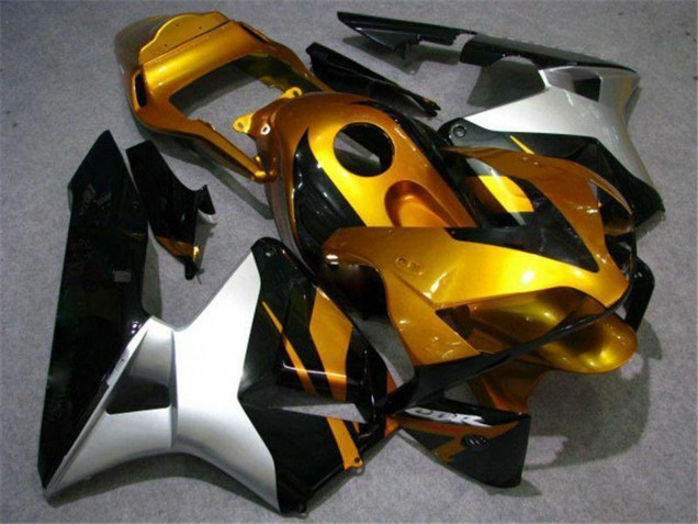 Comprar Carenado Moto Honda CBR600RR 2003-2004 - Plata Oro Negro Brillante