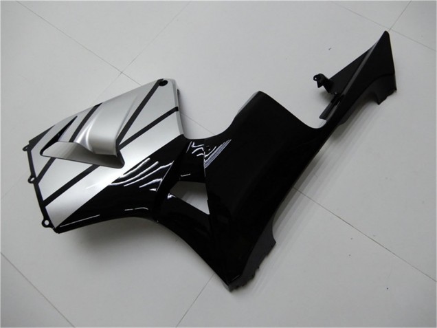 Comprar Carenados Moto Honda CBR600RR 2003-2004 - Plata Negro Brillante Raya