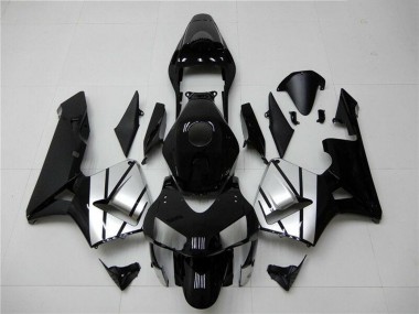 Comprar Carenados Moto Honda CBR600RR 2003-2004 - Plata Negro Brillante Raya