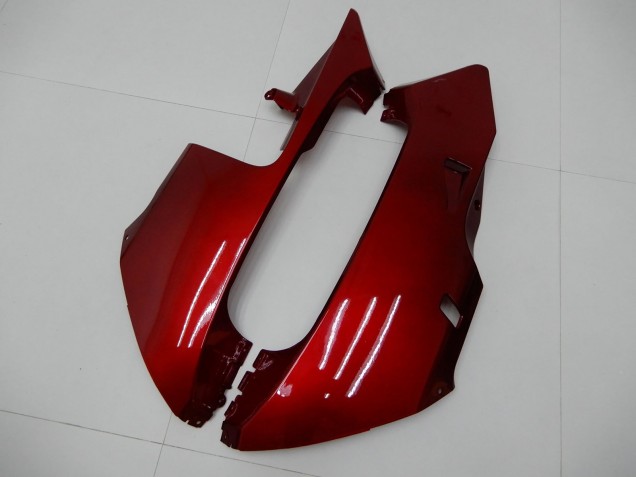Comprar Carenados Moto Honda CBR600RR 2003-2004 - Rojo Negro Mate Raya