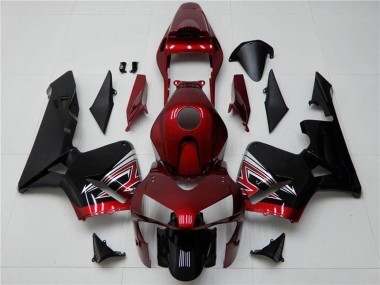Comprar Carenado Moto Honda CBR600RR 2003-2004 - Rojo Plata Negro Brillante