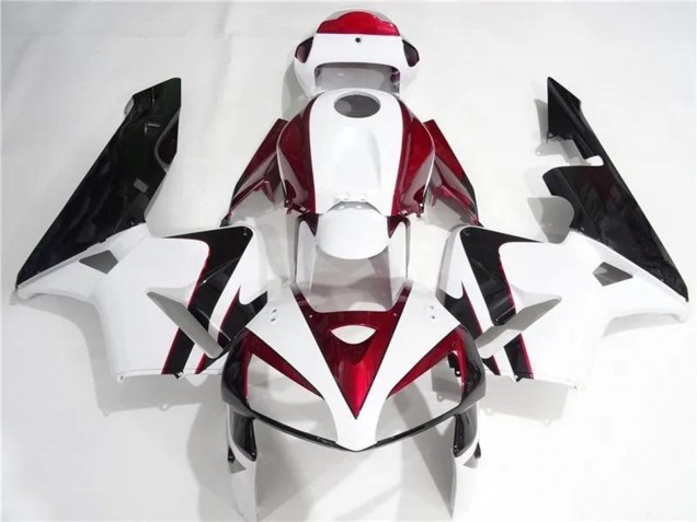 Comprar Kits Carenados Moto Honda CBR600RR 2005-2006 - Blanco Rojo Negro