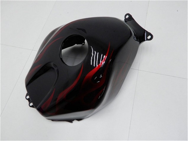 Comprar Kits Carenado Moto Honda CBR600RR 2005-2006 - Negro Brillante Rojo Llama