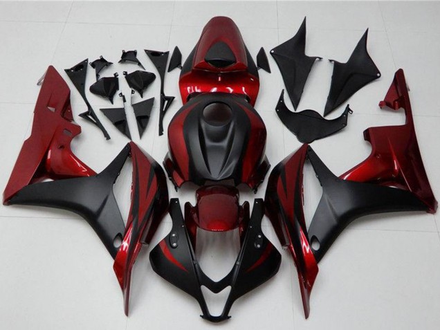 Comprar Kits Carenado Moto Honda CBR600RR 2007-2008 - Rojo Negro Mate