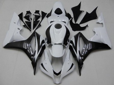 Comprar Carenado Moto Honda CBR600RR 2007-2008 - Blanco Negro Brillante