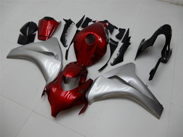 Comprar Carenados Moto Honda CBR1000RR 2008-2011 - Plata Rojo Granate