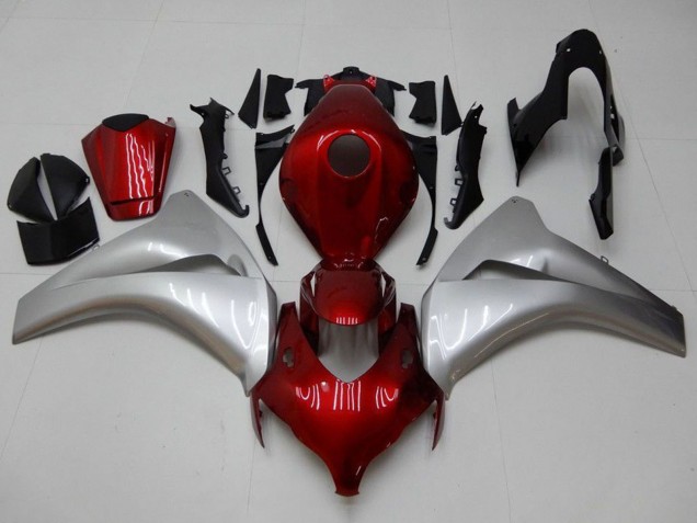 Comprar Carenados Moto Honda CBR1000RR 2008-2011 - Plata Rojo Granate