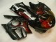 Comprar Carenados Moto Honda CBR600 F3 1995-1996 - Negro Brillante Rojo Llama