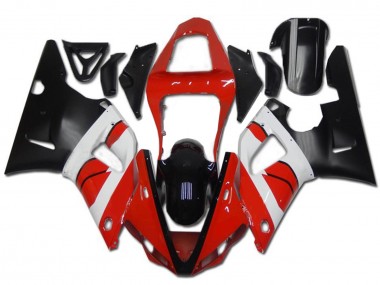 Comprar Carenado Moto Yamaha YZF R1 2000-2001 - Rojo Blanco Negro Brillante