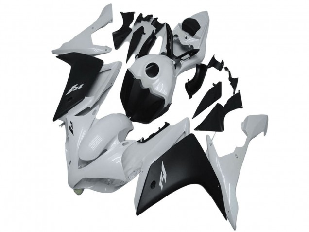 Comprar Carenado Moto Yamaha YZF R1 2007-2008 - Blanco Negro Mate