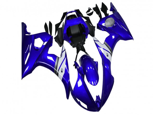 Comprar Carenados Moto Yamaha YZF R6 2003-2004 - Azul Blanco
