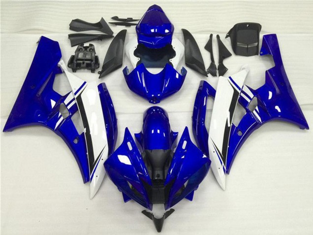 Comprar Carenados Moto Yamaha YZF R6 2006-2007 - Azul Blanco Negro