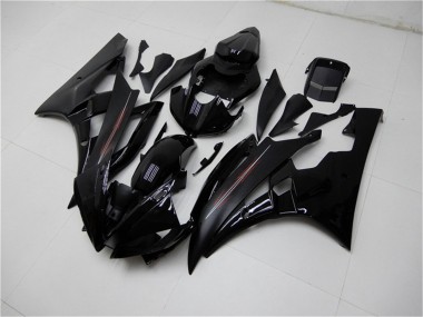 Comprar Kits Carenado Moto Yamaha YZF R6 2006-2007 - Negro Brillante Negro Mate