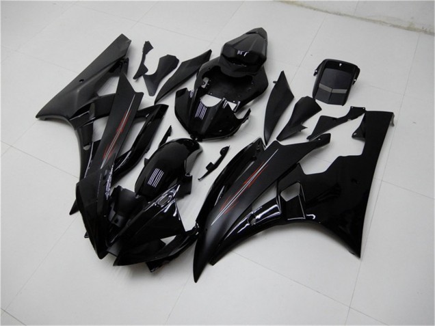 Comprar Kits Carenado Moto Yamaha YZF R6 2006-2007 - Negro Brillante Negro Mate