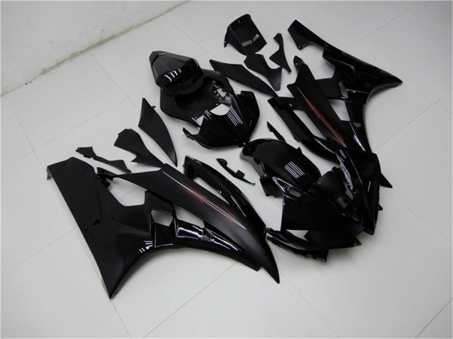 Comprar Kits Carenado Moto Yamaha YZF R6 2006-2007 - Negro Brillante Negro Mate