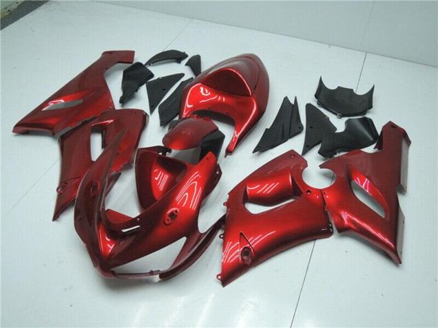 Comprar Carenados Moto Kawasaki ZX6R 2005-2006 - Rojo Caramelo