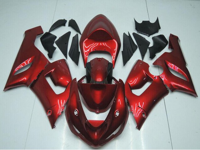 Comprar Carenados Moto Kawasaki ZX6R 2005-2006 - Rojo Caramelo
