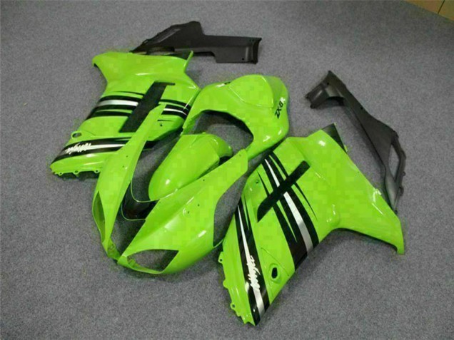 Comprar Kits Carenado Moto Kawasaki ZX6R 2007-2008 - Verde Negro
