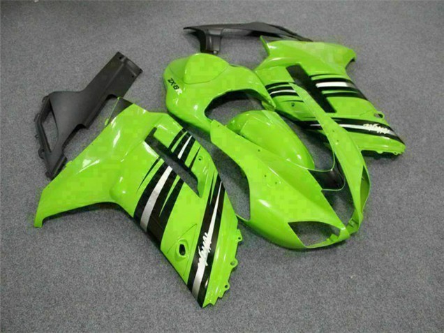 Comprar Kits Carenado Moto Kawasaki ZX6R 2007-2008 - Verde Negro