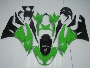 Comprar Kits Carenado Moto Kawasaki ZX6R 2009-2012 - Verde Negro Brillante