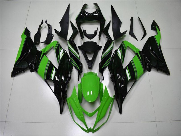 Comprar Carenado Moto Kawasaki ZX6R 2013-2018 - Verde Negro Brillante