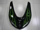 Comprar Carenados Moto Kawasaki ZX10R 2006-2007 - Negro Brillante Verde Llama