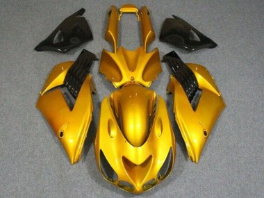 Comprar Carenados Moto Kawasaki ZX14R ZZR1400 2006-2011 - Oro Negro Brillante