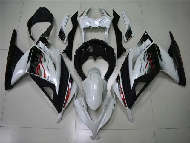 Comprar Carenado Moto Kawasaki Ninja 300 EX300R 2013-2024 - Blanco Rojo Negro