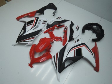 Comprar Carenados Moto Kawasaki Ninja 300 EX300R 2013-2024 - Blanco Rojo Negro