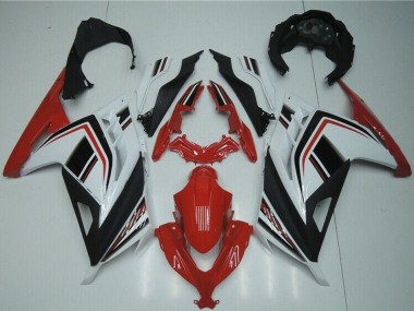 Comprar Carenados Moto Kawasaki Ninja 300 EX300R 2013-2024 - Blanco Rojo Negro