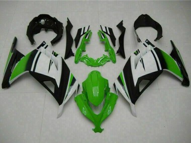Comprar Carenados Moto Kawasaki Ninja 300 EX300R 2013-2024 - Blanco Verde Negro