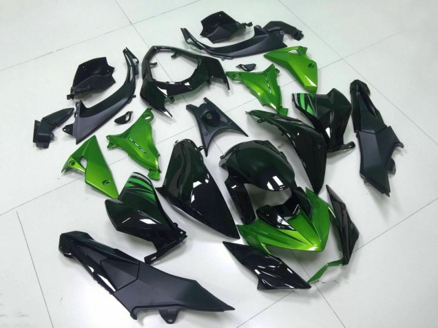 Comprar Carenado Moto Kawasaki Z800 2013-2018 - Verde Negro Brillante
