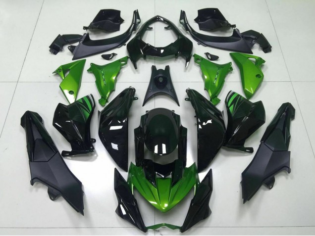 Comprar Carenado Moto Kawasaki Z800 2013-2018 - Verde Negro Brillante