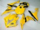 Comprar Carenados Moto Yamaha YZF R1 2004-2006 - Amarillo Negro Brillante Dunlop 50