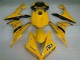 Comprar Carenados Moto Yamaha YZF R1 2004-2006 - Amarillo Negro Brillante Dunlop 50