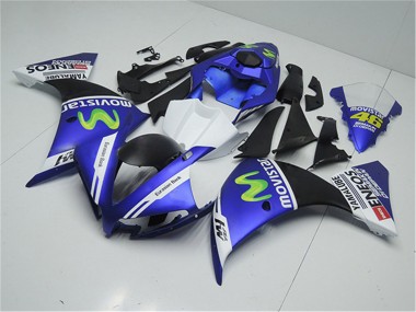 Comprar Carenados Moto Yamaha YZF R1 2012-2014 - Azul Blanco Negro Verde MoviStar Yamalube ENEOS