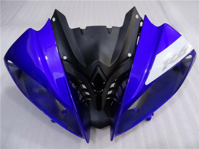 Comprar Carenados Moto Yamaha YZF R6 2008-2016 - Blanco Azul Negro Mate