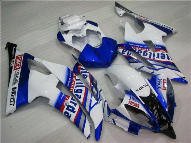 Comprar Carenados Moto Yamaha YZF R6 2008-2016 - Blanco Azul Rojo Sterilgarda Volvo Fimer Yamalube