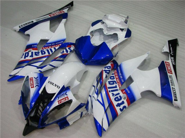 Comprar Carenados Moto Yamaha YZF R6 2008-2016 - Blanco Azul Rojo Sterilgarda Volvo Fimer Yamalube