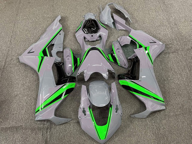 Comprar Carenados Moto Honda CBR1000RR 2017-2024 - Nardo Gris Verde Raya