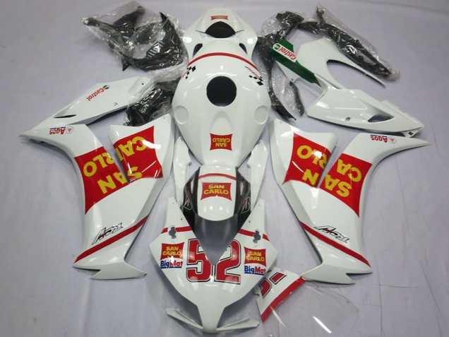 Comprar Carenados Moto Honda CBR1000RR 2012-2016 - Blanco Rojo Amarillo San Carlo