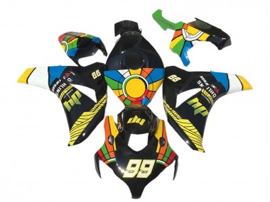 Comprar Carenados Moto Honda CBR1000RR 2008-2011 - Azul Amarillo Verde Rojo Negro RuedaColores 99