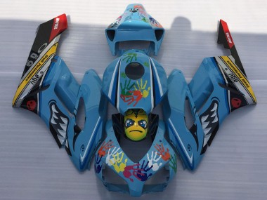 Comprar Carenados Moto Honda CBR1000RR 2004-2005 - Azul Amarillo Negro Rojo Tiburón