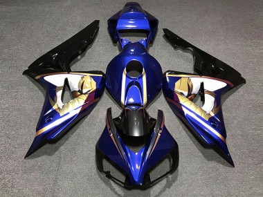 Comprar Carenados Moto Honda CBR1000RR 2006-2007 - Azul Blanco Oro Negro Brillante