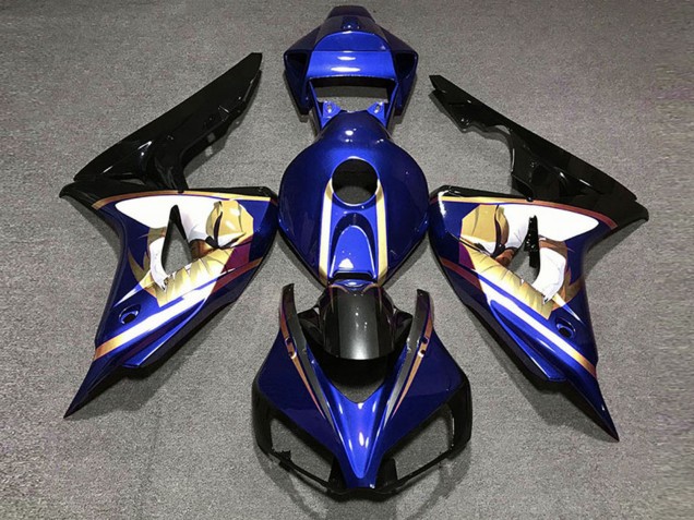 Comprar Carenados Moto Honda CBR1000RR 2006-2007 - Azul Blanco Oro Negro Brillante