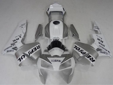 Comprar Carenado Moto Honda CBR600RR 2003-2004 - Blanco Plata Negro Repsol
