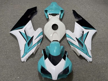 Comprar Carenados Moto Honda CBR1000RR 2004-2005 - Blanco Cian Azul Negro Brillante