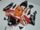 Comprar Kits Carenado Moto Honda CBR600RR 2003-2004 - Naranja Blanco Rojo Negro Brillante Repsol