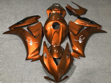 Comprar Carenados Moto Honda CBR1000RR 2012-2016 - Naranja Profundo Negro Brillante