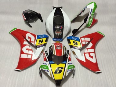 Comprar Carenados Moto Honda CBR1000RR 2008-2011 - Blanco Rojo Amarillo Verde Negro Givi 6